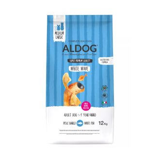 ALDOG WHITE WAVE HIPOALLERGÉN KUTYATÁP MEDIUM 12 KG