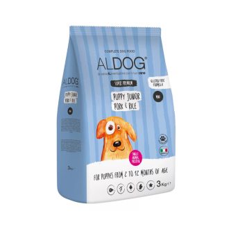 ALDOG PUPPY-JUNIOR PORK HIPOALLERGÉN KUTYATÁP MINI 3 KG