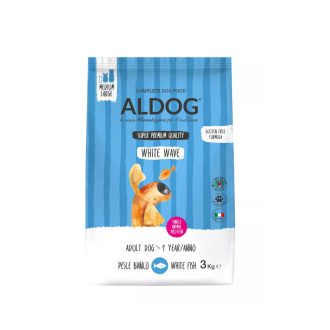 ALDOG WHITE WAVE HIPOALLERGÉN KUTYATÁP MEDIUM 3 KG