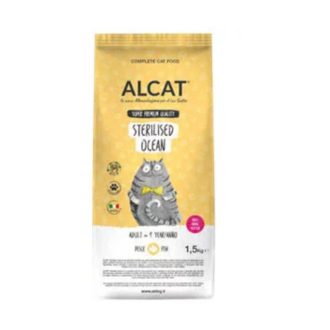 ALCAT STERILIZED OCEAN MACSKATÁP 1,5 KG