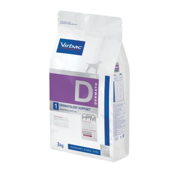 VIRBAC HPM DIET DOG DERMATOLOGY SUPPORT 3 KG