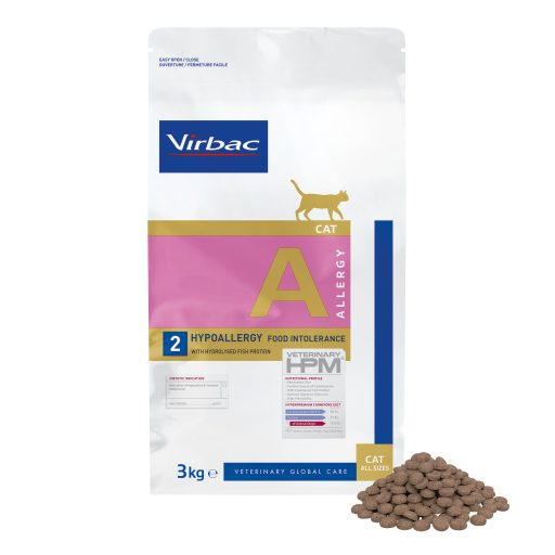 VIRBAC HPM DIET CAT HYPOALLERGY A2 3 KG